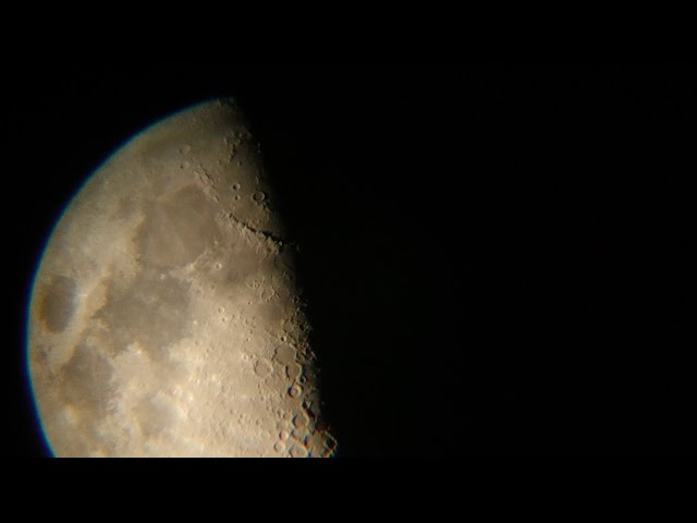 Moon through my telescope