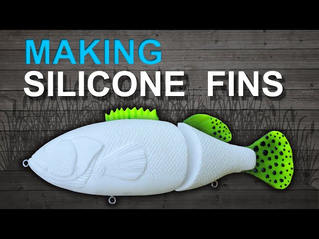Making Silicone Fin Sets- exploring new techniques for making custom rubber fins for fishing lures