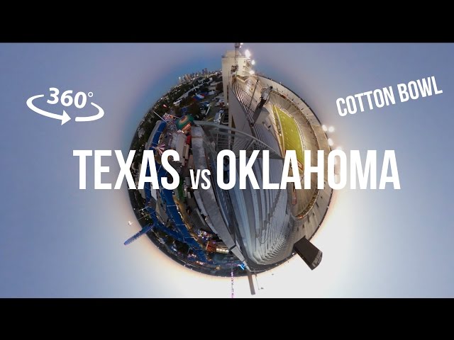 Texas vs Oklahoma in VR