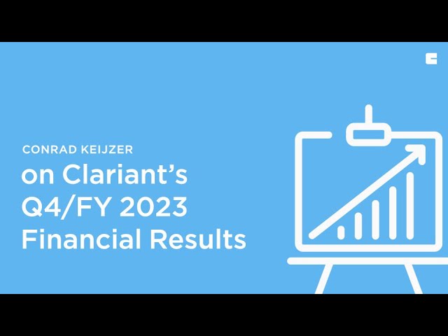 Conrad Keijzer on Clariant's Q4/FY 2023 Financial Results