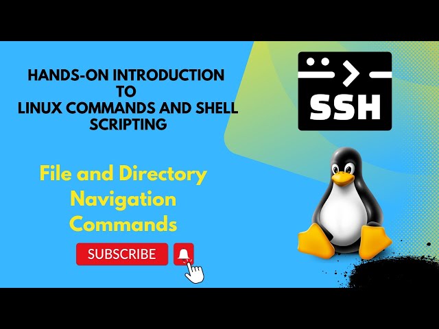 File and Directory Navigation Command || Hands-on Introduction to Linux Commands and Shell Scripting