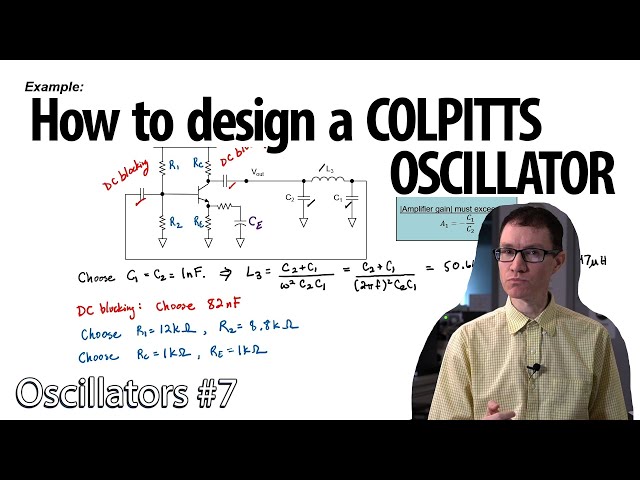 Colpitts Oscillator Circuit Analysis (7 - Oscillators)