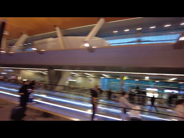Arrived at Doha International Airport, Qatar, 14 Hr flight from Melbourne Australia