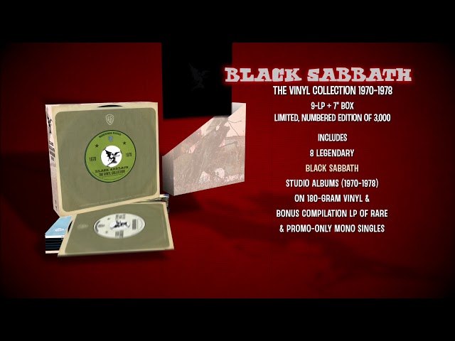 BLACK SABBATH - The Vinyl Collection Unboxing