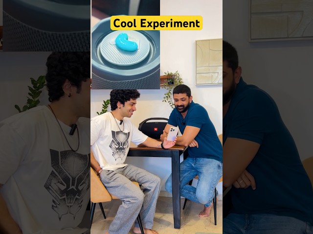Cool Experiment Attempt 🫠😂 ft. @RohitandKanu #funnyshorts #comedy