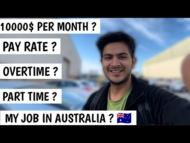 My job in Australia🇦🇺 ! How much money can u make? #internationalstudents #australia  vlog 22!