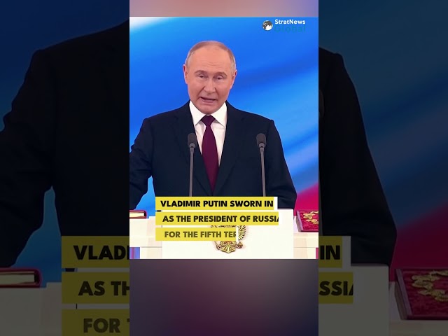 #Russia: President #VladimirPutin takes oath for a new six-year term | #putin #president #shorts