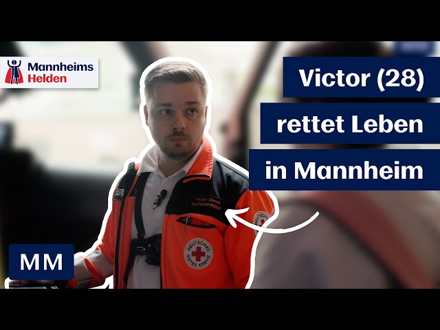 Unterwegs mit dem Rettungsdienst: Das erlebt Notfallsanitäter Victor an einem Tag in Mannheim