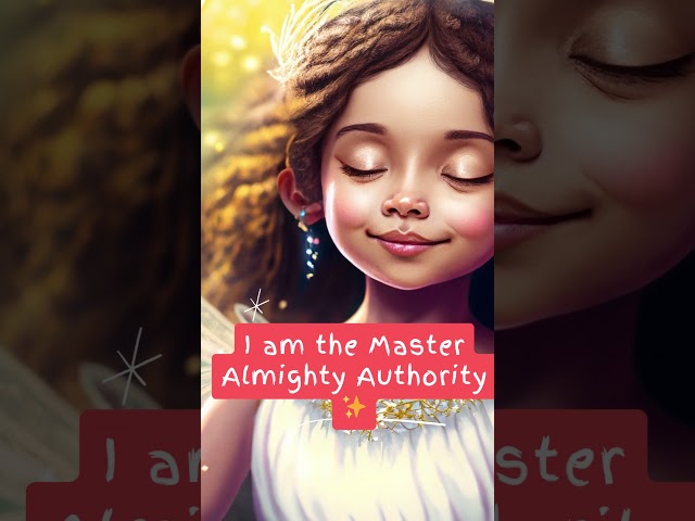 I am the Master Almighty Authority ✨ #iamaffirmations #love