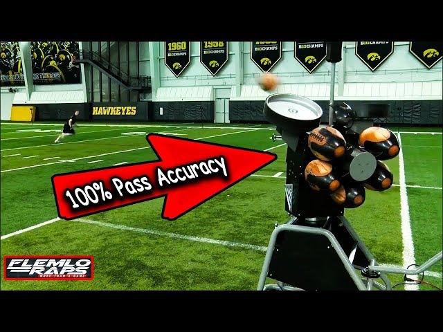 Worlds 1st Robotic Quarterback Has PERFECT Accuracy!
