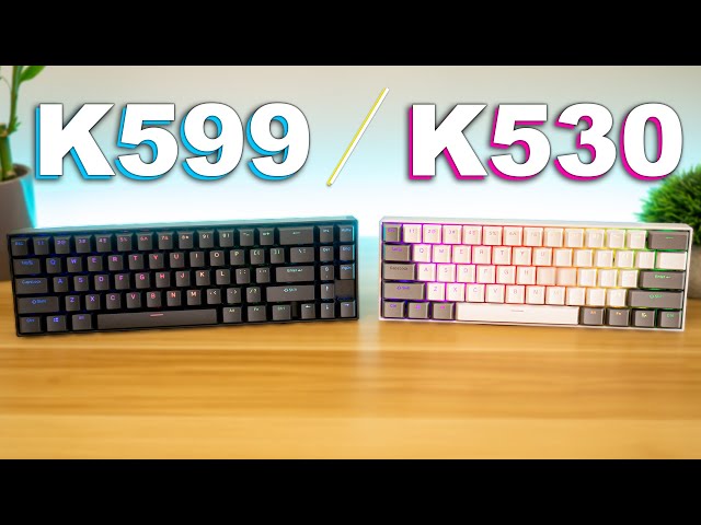 Redragon K530 vs K599 Mechanical Keyboard - 60% or 70%