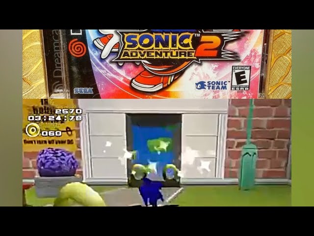 Sonic Adventure 2 (DreamCast) Gameplay