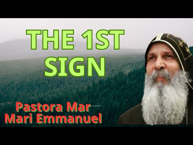 THE 1ST SIGN - Mar Mari Emmanuel
