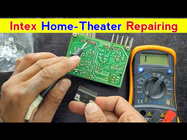 Intex home theater no sound | Intex home theater repairing | Home theater kaise repair kare