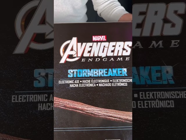Marvel Avengers Stormbreaker Unboxing!!!#stormbreaker #marvel #unboxing #avengers