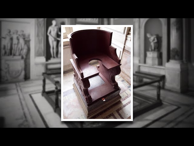 The Roman Toilet That Became a Papal Throne