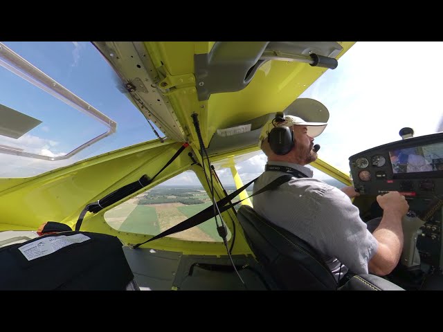 Aeroprakt A32: engine OFF-gliding and maximum slow flight