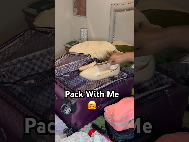 Pack With Me! #atlanta #atl #packwithme #asmr #grwm #vacation #shorts #viral #packing #trip #flight