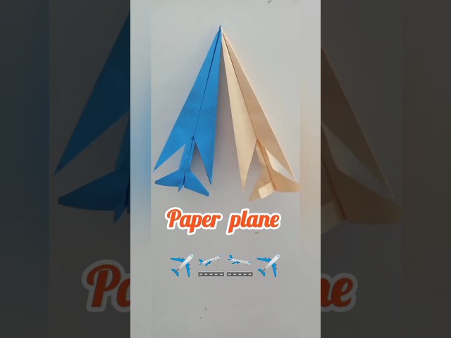 How To Make Paper Plane #paperplane #plane #tutorial #papercraft #oriami #shorts #shortvideo