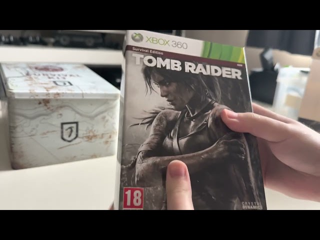 Tomb Raider Collectors Edition/Survival Edition Unboxing [XBOX 360]