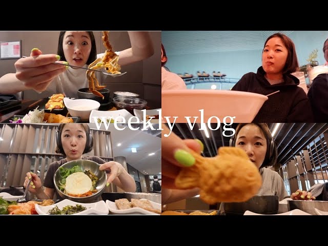 Seoul vlog | 韓国学食、麻辣担、インモードFX、ロッテワールド、韓国ピラティス