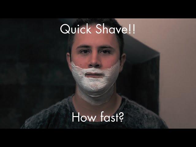 Shaving Vlog - Speed Shave!