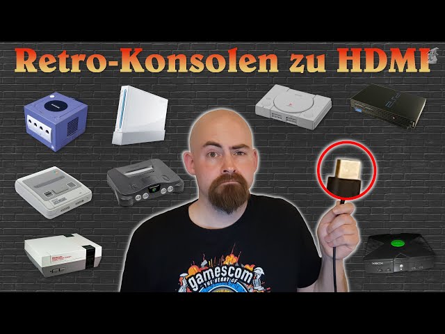 Retro-Konsolen zu HDMI: Mehrere Konverter im Vergleich (Kaico, Hyperkin, deleyCON und mehr)