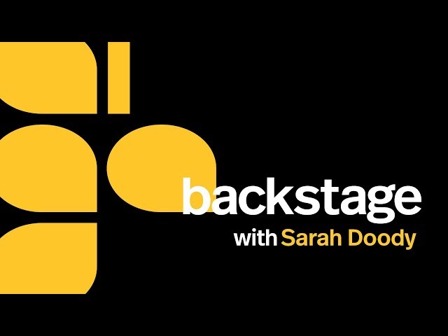 Backstage | Sarah Doody