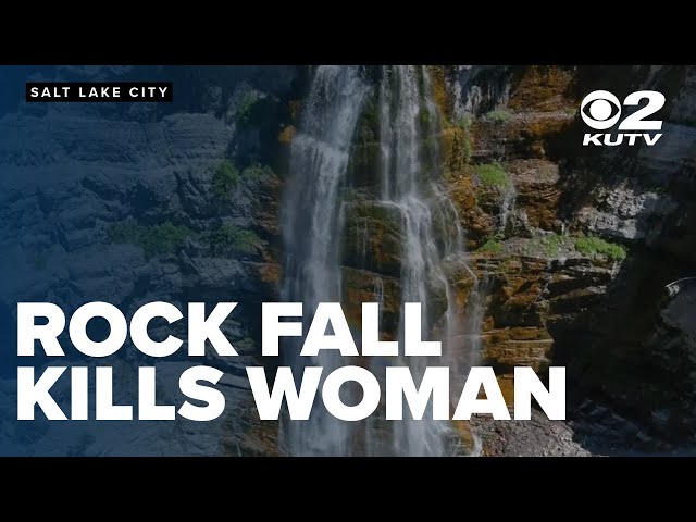 Authorities confirm Saratoga Springs woman killed by falling rock at Bridal Veil Falls