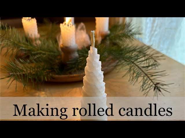 Craft With Me: rolled candles