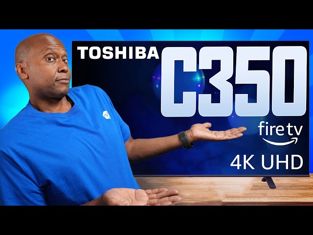 (Filmed In HDR) Toshiba C350 Television