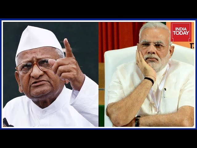 Anna Hazare Slams PM Modi ; Announces Fresh Agitation Over Lokpal