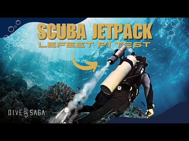 A Jetpack for SCUBA divers! LEFEET P1 Sea Scooter Review