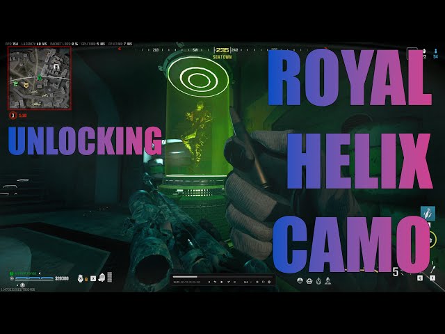 Unlocking special ROYAL HELIX camo | COD: WARZONE