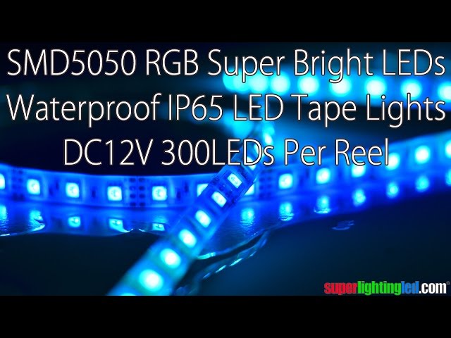High power super bright colors waterproof IP65 flexible led strip lights for outdoor lighting