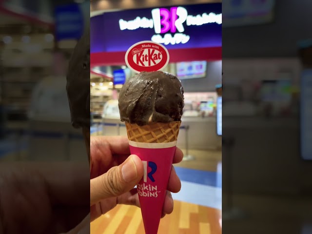 KitKat ice cream #foodie #delicious #日本文化