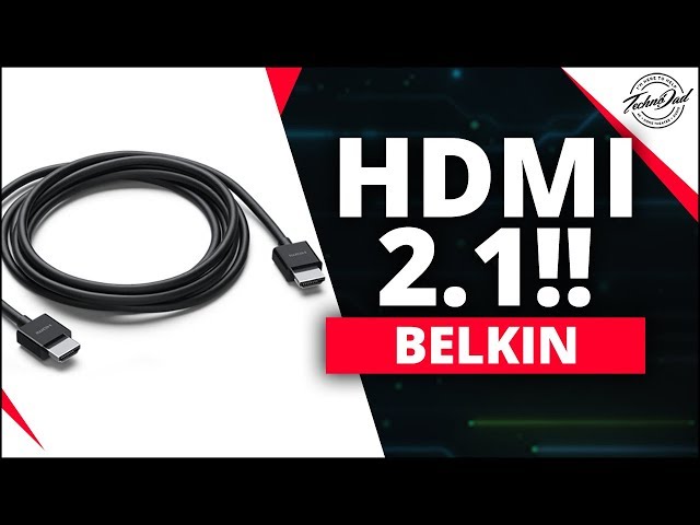 HDMI 2.1 Spec | Belkin Ultra High Speed HDMI Cable