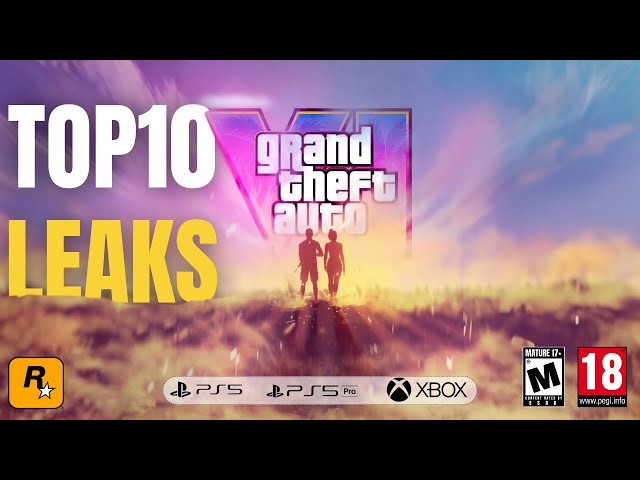 GTA 6: TOP 10 LATEST LEAKS YOU MUST KNOW🔥