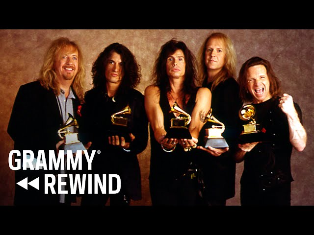 Watch Aerosmith Win GRAMMY For “Livin’ On The Edge” In 1994 | GRAMMY Rewind