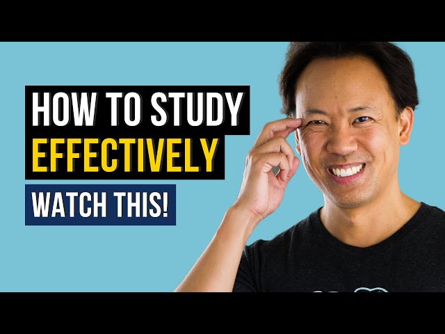 How to Study Effectively | Jim Kwik