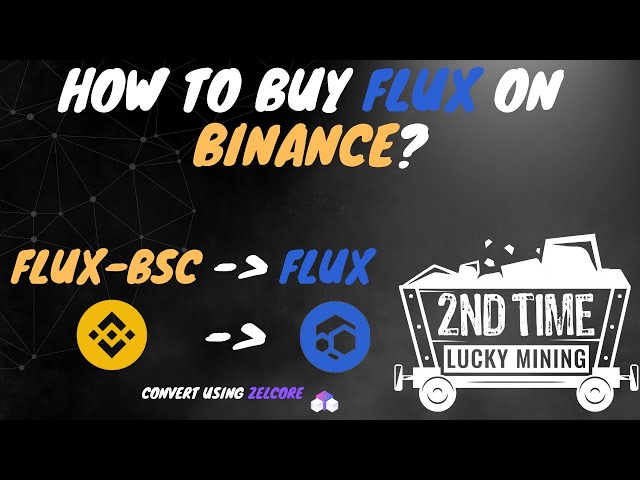 Buying Flux on Binance for Node staking?