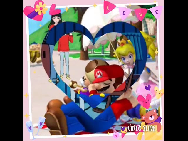Mario Luigi Yoshi Peach Daisy sonic love ❤️ 😍 💖 ❣️ #sonic #music #mario #nintendo #supermario