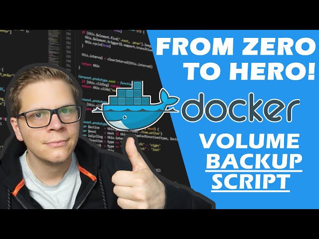 Wie sichert Ihr eure Docker Volume Daten? Bash Backup Script
