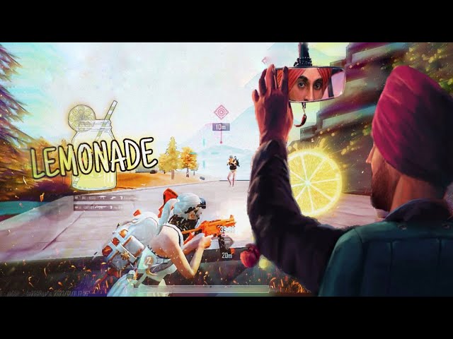 Diljit Dosanjh "Lemonade" | Pubg | Bgmi | New Update Gameplay Insane Sniper Shot