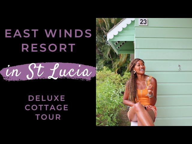 East Winds St Lucia Resort - Deluxe Cottage Tour 2019 | All Inclusive Beach Resorts