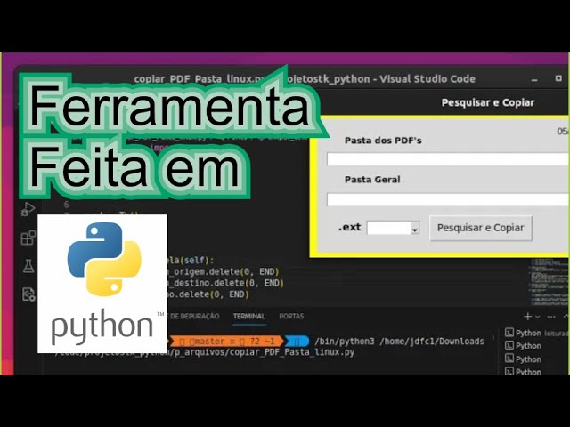 Python - Ferramenta para facilitar a copiar e recortar vários arquivos de uma só vez. #python