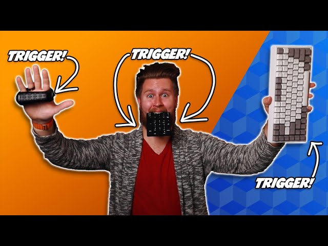Trigger Any OBS Action With Anything - Twiddler 3 - Wireless Devices - Old Keyboards