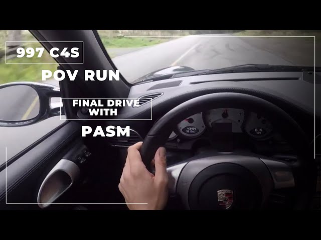 Porsche 911 4S POV RUN | FINAL DRIVE with PASM in the 997!