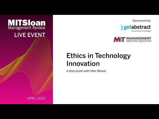 Ethics in Technology Innovation
