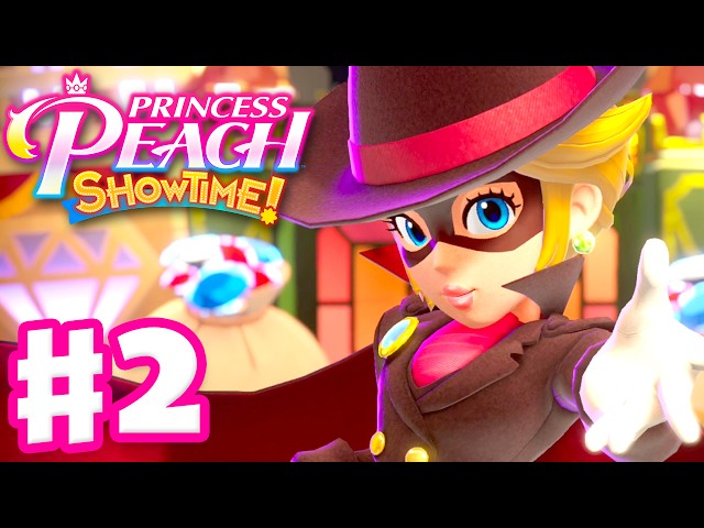 Princess Peach: Showtime - Gameplay Walkthrough Part 2 - Floor 2 100%